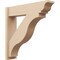 Ekena Millwork 8-in W x 34-in D x 34-in H Funston Trad Rough Cedar Woodgrain TimberThane Outlooker, Primed Tan OUTUR080X34X34FST04RCPR - alternate 1